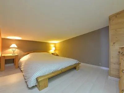Un ou plusieurs lits dans un hébergement de l'établissement Studio calme avec balcon à Arc 2000, 6 pers. - FR-1-346-540