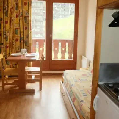 Studio lumineux 3 pers. au cœur de Tignes Le Val Claret