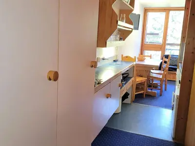 Plan de l'établissement Studio ski aux pieds avec balcon, 4 pers - FR-1-346-542