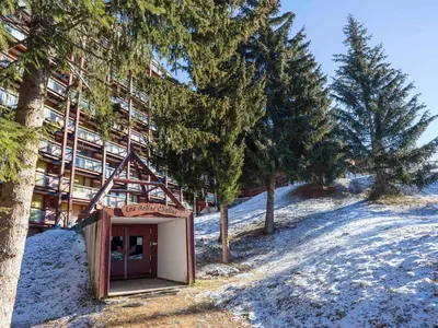L'établissement Studio ski aux pieds avec balcon, 4 pers - FR-1-346-542 en hiver