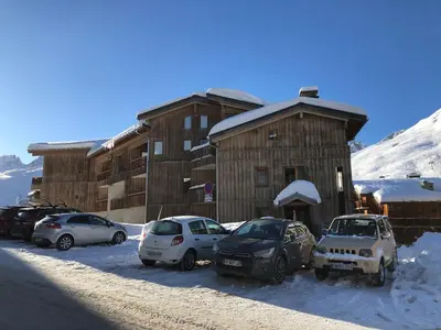 Vue générale sur la montagne ou vue sur la montagne depuis l'appartement