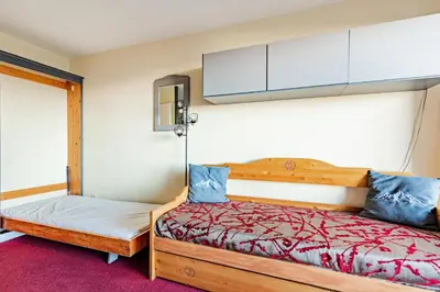 Un ou plusieurs lits dans un hébergement de l'établissement Résidences quartier Charmettoger - maeva Home - Appartement 2 pièces 5 personnes - Sélection MAE-6324