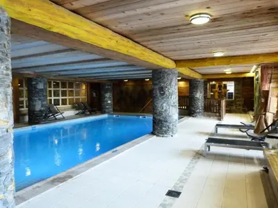 Piscine de l'établissement Résidence Roselend - Charmant appartement de 3 pièces situé dans une résidence au village du Chantel, proche des pistes et avec piscine. MAE-2474 ou située à proximité