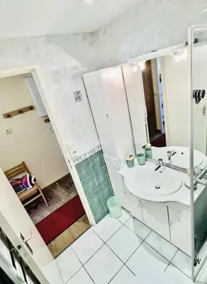 Salle de bains dans l'établissement Résidence Le Schuss - Charmant 2 pièces proche des pistes accès wifi MAE-6754