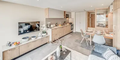 Plan de l'établissement Résidence Palafour - Studio 4 rénové, soigné, confortable - balcon vue lac MAE-7954