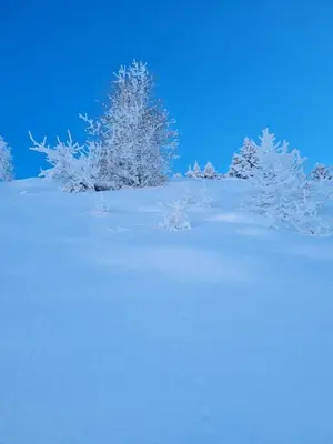 L'établissement Au petit bonheur à Val-Cenis en hiver