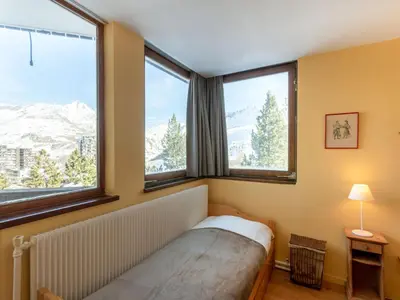 Vue générale sur la montagne ou vue sur la montagne depuis l'appartement