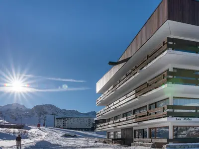 Vue générale sur la montagne ou vue sur la montagne depuis l'appartement