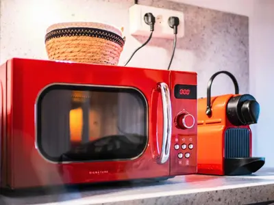 Cuisine ou kitchenette dans l'établissement Résidence Bec Rouge - Studio lumineux·Skis aux pieds·Balcon MAE-6794