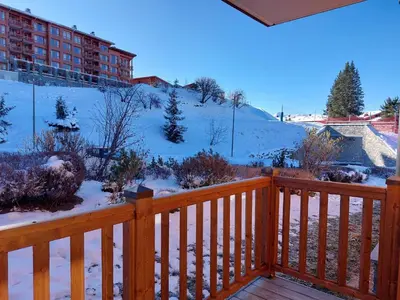 L'établissement Charmant 3 pièces, 6 couchages, proche pistes, Les Arcs 1800 - FR-1-411-866 en hiver