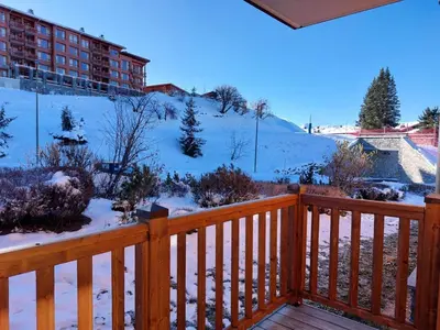 L'établissement Résidence L'iseran - Charmant appartement de 3 pièces dans une résidence proche des pistes dans le quartier du Chantel. MAE-5324 en hiver
