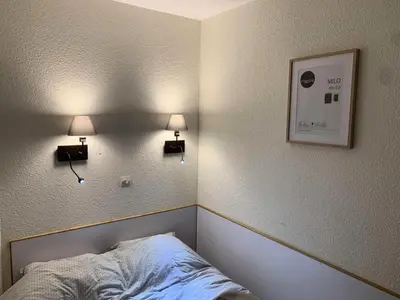 Plan de l'établissement Résidence Licorne - Appartement chaleureux · Accès direct aux pistes · Vue pistes · Casier à skis MAE-7744