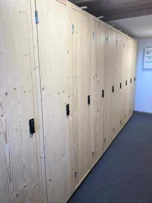 Plan de l'établissement Résidence Licorne - Appartement chaleureux · Accès direct aux pistes · Vue pistes · Casier à skis MAE-7744