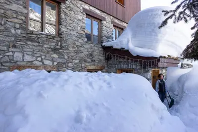 L'établissement L'Aigle du Laisinant duplex de 90m2 à Val d'Isere en hiver