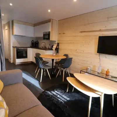 Studio lumineux rénové avec balcon - Proche pistes - FR-1-502-443