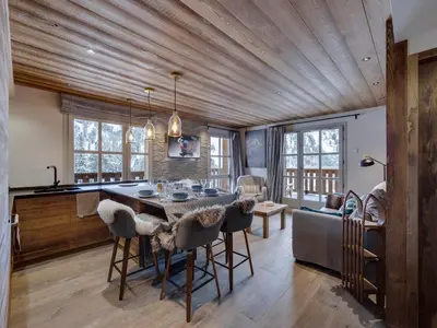 Plan de l'établissement Appartement skis aux pieds Arc 1950 avec Wi-Fi et bien-être - FR-1-686-27