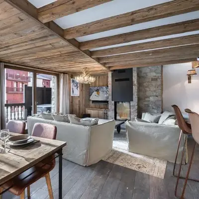 Magnifique appartement avec jacuzzi extérieur privé à Val d'Isère - FR-1-567-99