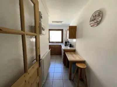 Cuisine ou kitchenette dans l'établissement Résidence Soleil - Appartement rénové·Proche des pistes et des commer MAE-9394