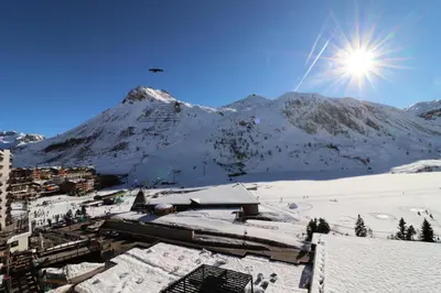 L'établissement Résidence Soleil - Appartement rénové·Proche des pistes et des commer MAE-9394 en hiver