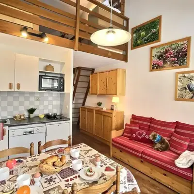Studio cabine mezzanine à Val d'Isère