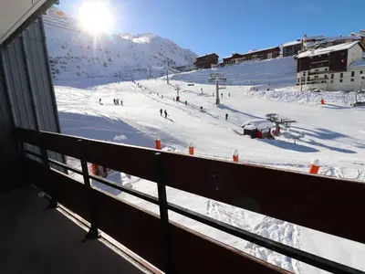 L'établissement Appartement spacieux 6 pers · Ski aux pieds · Balcon Sud · Wifi - FR-1-502-473 en hiver