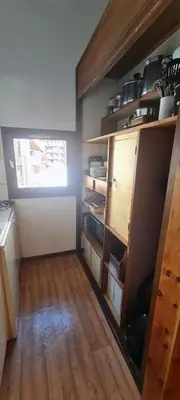 Cuisine ou kitchenette dans l'établissement StaniVal - Duplex vue montagne avec terrasse et parking - Val d'Isère