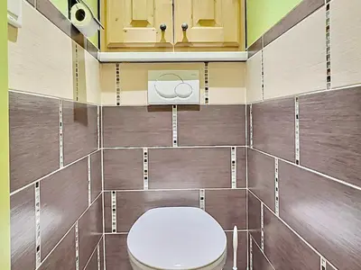 Salle de bains dans l'établissement Tignes: Appartement 30m², 4 pers, Balcon au pied des pistes - FR-1-411-482