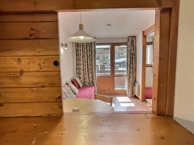 Plan de l'établissement Appartement ski aux pieds Val d'Isère, pour 4, balcon, animaux acceptés - FR-1-411-153