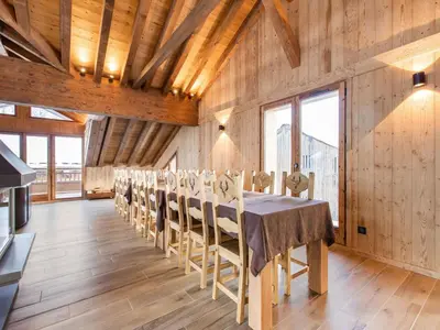 Plan de l'établissement Chalet in Champagny by Ski Slopes