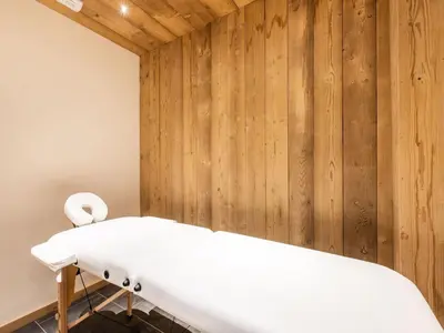 Spa ou équipements de bien-être de l'établissement Chalet in Champagny by Ski Slopes