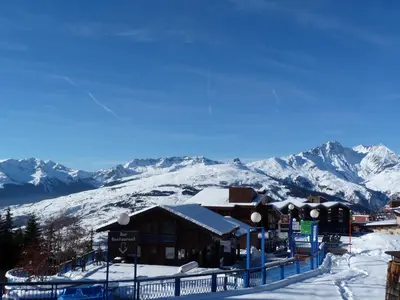 L'établissement Charmant 2 pièces 6 pers. aux Arcs 1800, proche pistes et commerces, animaux admis - FR-1-411-21 en hiver