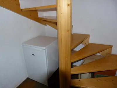 Un ou plusieurs lits superposés dans un hébergement de l'établissement Appartement 3 pièces 7 personnes avec terrasse et Wifi, Les Arcs 1800, Villards - FR-1-411-395