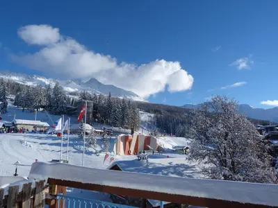 L'établissement Appartement 3 pièces 7 personnes avec terrasse et Wifi, Les Arcs 1800, Villards - FR-1-411-395 en hiver