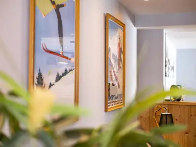Plan de l'établissement Duplex rénové 10-12 pers, skis aux pieds, cheminée, WIFI, animaux admis - FR-1-502-482