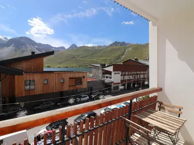 Vue générale sur la montagne ou vue sur la montagne depuis l'appartement