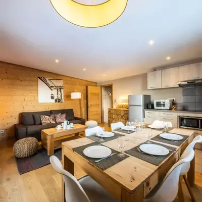 Chalet Millonex - Appartement rénové·skis aux pieds·WIFI·Balcon MAE-4984