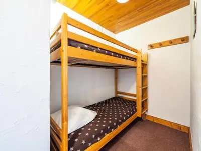 Un ou plusieurs lits dans un hébergement de l'établissement Résidence Savoy - Appartement confortable·Ski aux pieds MAE-4994