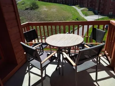 Balcon ou terrasse dans l'établissement Edenarc Grand Duplex Familial 4 chambres, plein sud avec cheminée