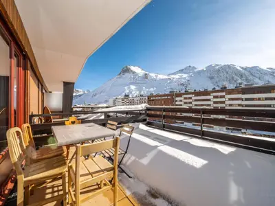 Vue générale sur la montagne ou vue sur la montagne depuis l'appartement