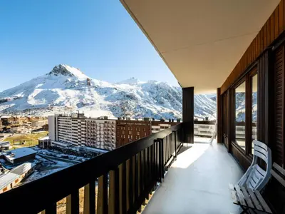 Vue générale sur la montagne ou vue sur la montagne depuis l'appartement