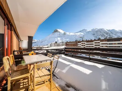 Vue générale sur la montagne ou vue sur la montagne depuis l'appartement