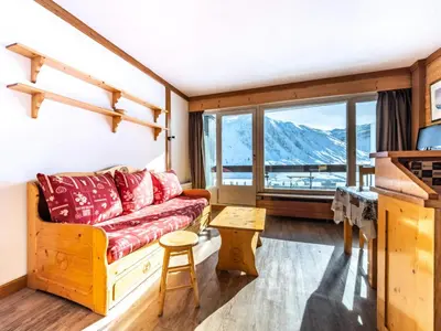Vue générale sur la montagne ou vue sur la montagne depuis l'appartement
