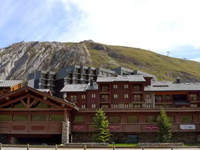 Vue générale sur la montagne ou vue sur la montagne depuis l'appartement