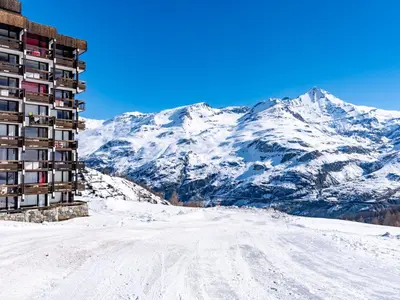Vue générale sur la montagne ou vue sur la montagne depuis l'appartement