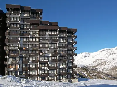 Vue générale sur la montagne ou vue sur la montagne depuis l'appartement
