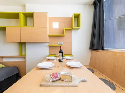 Plan de l'établissement Studio Home Club - Lavachet-9 by Interhome